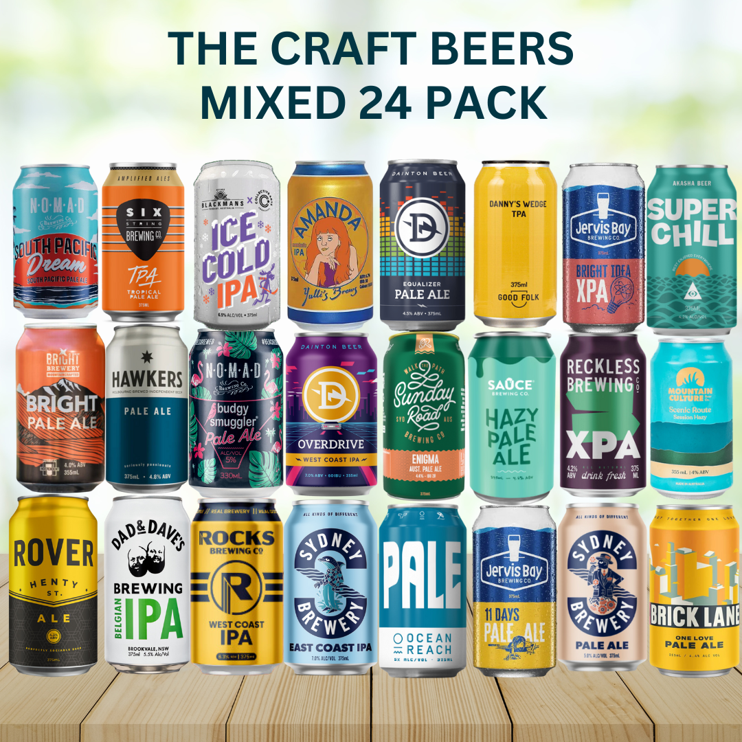 THE CRAFT BEERS MIXED 24 PACK